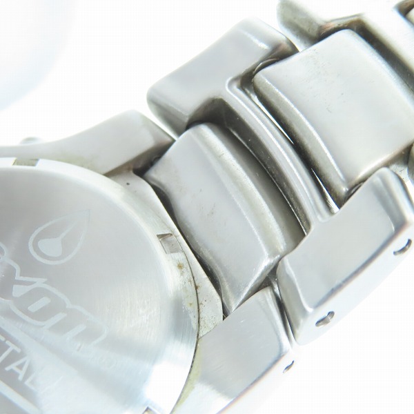 実際に弊社で買取させて頂いたNIXON/ニクソン FULL METAL SUPER ROVER 腕時計【動作未確認】の画像 7枚目