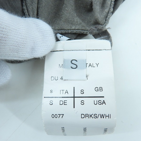 実際に弊社で買取させて頂いたRick Owens DRKSHDW/リックオウエンス ダークシャドウ 長袖 カットソー DU4251/Sの画像 3枚目