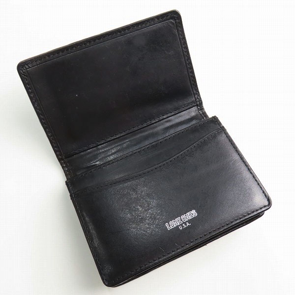 実際に弊社で買取させて頂いた【ギャラ付き】LONE ONES/ロンワンズ MF/メイティングフライト エンブロイダリー カードケースの画像 4枚目