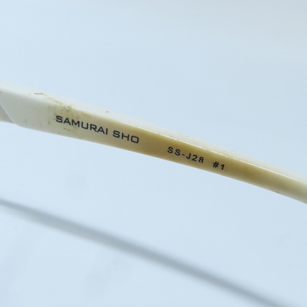 実際に弊社で買取させて頂いたSAMURAI SHO/サムライ翔 2016モデル メガネフレーム/アイウェア SS-J28 #1の画像 5枚目