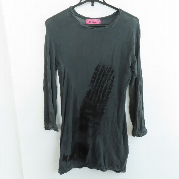 実際に弊社で買取させて頂いたHYSTERIC GLAMOUR/ヒステリックグラマー HYSTERICS/ヒステリックス 長袖カットソー/F 