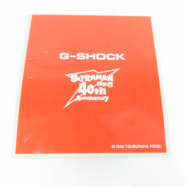 実際に弊社で買取させて頂いたG-SHOCK/G-ショック ウルトラマン誕生40周年記念 DW-6900FS【動作未確認】の画像 8枚目