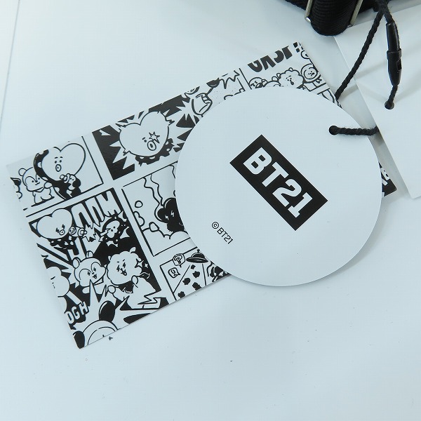 実際に弊社で買取させて頂いた(2)【未使用】FRAGMENT DESIGN フラグメントデザイン ×BT21 BT21FRGMT CAP COOKY ブラック×イエローの画像 6枚目