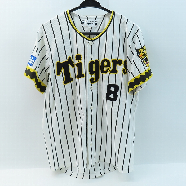実際に弊社で買取させて頂いたMIZUNO/ミズノ 阪神タイガース  レプリカ ユニフォーム  福留 孝介 #8 /Lの画像 0枚目
