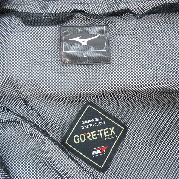 実際に弊社で買取させて頂いた【未使用】 MIZUNO/ミズノ ゴアテックス ジャケット B2JEBW1009/Lの画像 2枚目