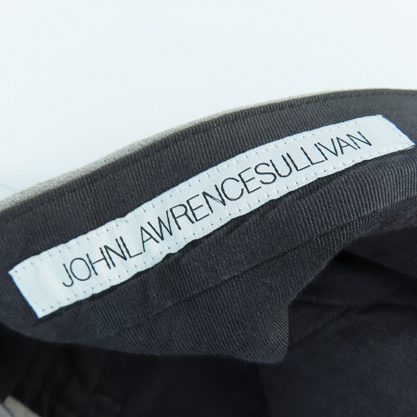 実際に弊社で買取させて頂いたJOHN LAWRENCE SULLIVAN/ジョンローレンスサリバン サイドメッシュ切替/2タックトラウザーパンツ PT16-02-44/6の画像 3枚目