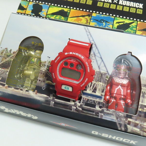 実際に弊社で買取させて頂いたG-SHOCK×MEDICOM TOY/Gショック×メディコムトイ ウルトラセブン誕生40周年 DW-6900BUL7-9JF【動作未確認】