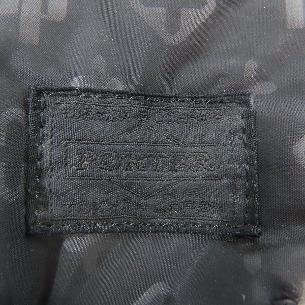 実際に弊社で買取させて頂いたHEAD PORTER/ヘッドポーター BLACK BEAUTY/ブラックビューティー ポーチの画像 6枚目