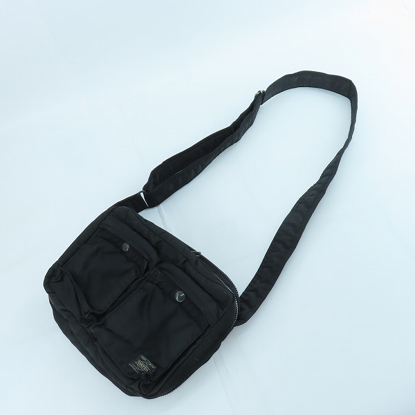 実際に弊社で買取させて頂いたPORTER/ポーター TANKER/タンカー ショルダーバッグ ブラックの画像 2枚目