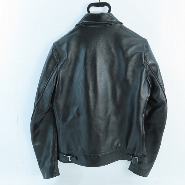 実際に弊社で買取させて頂いたLewis Leathers/ルイスレザー×HYSTERIC GLAMOUR/ヒステリックグラマー ネブラスカジャケット/Sの画像 1枚目