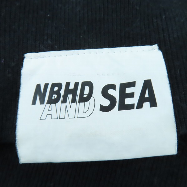 実際に弊社で買取させて頂いたNEIGHBORHOOD×WIND AND SEA/ネイバーフッド×ウィンダンシー LS SWEATSHIRT 231UWWSN-CSM01S/Lの画像 5枚目