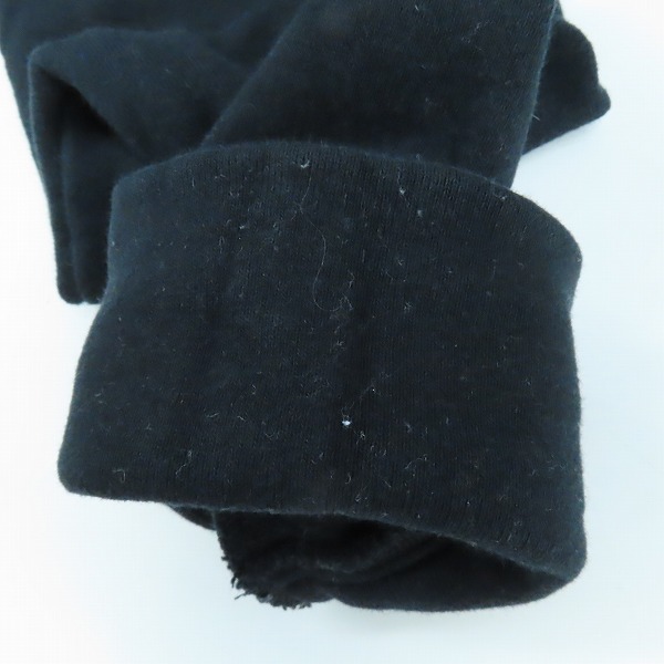 実際に弊社で買取させて頂いたNO.ID/ノーアイディー ラインストーン装飾 ジップアップ パーカー/スウェットパンツ ブラック/2 セットアップ の画像 8枚目