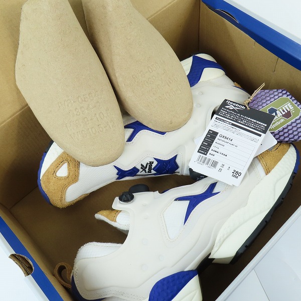 実際に弊社で買取させて頂いた【未使用】Reebok/リーボック INSTAPUMP FURY 95/インスタポンプフューリー 95 GX9414 /28の画像 7枚目