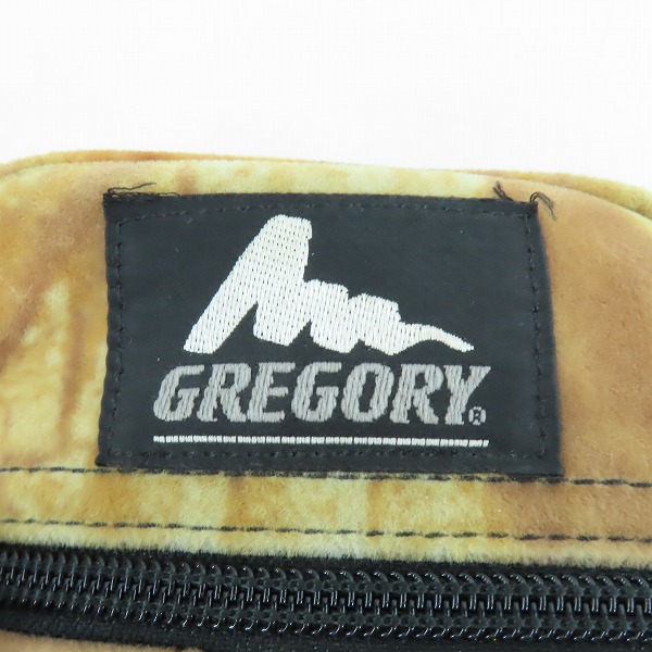 実際に弊社で買取させて頂いた【ショルダーストラップ欠品】GREGORY/グレゴリー QUICK POCKET/クイックポケット 枯葉柄 ショルダーバッグ/ポーチ/Sの画像 4枚目