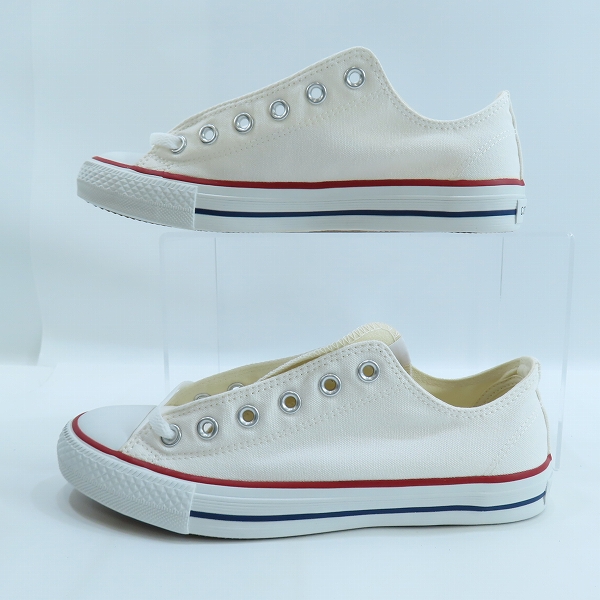 実際に弊社で買取させて頂いたCONVERSE/コンバース NEXTAR110 OX/ネクスター オプティカルホワイト 32765143/25.5の画像 3枚目