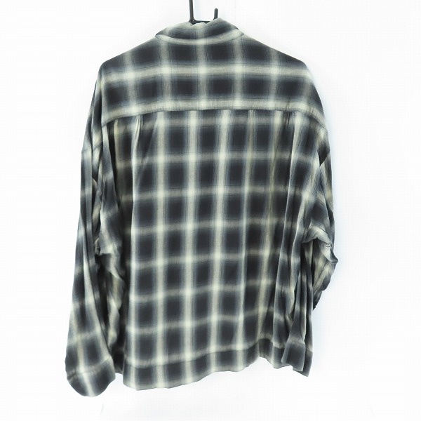 実際に弊社で買取させて頂いたDELUXE/デラックス オンブレチェックシャツ/XLの画像 1枚目