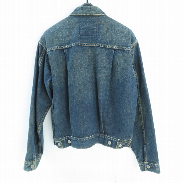 実際に弊社で買取させて頂いたLEVIS/リーバイス 71507XX/J02刻印 日本製 デニムジャケット Gジャン/38の画像 1枚目