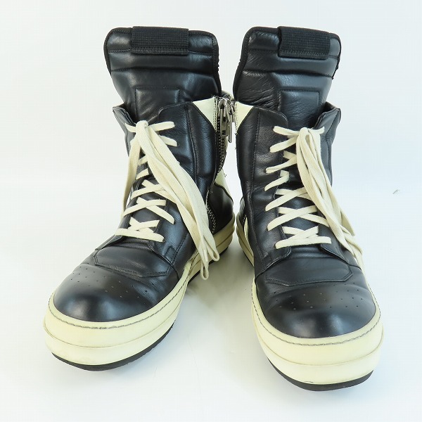 実際に弊社で買取させて頂いた【ジャンク】RICK OWENS/リックオウエンス GEOBASKET ジオバスケット ハイカットスニーカー E15 1781/41