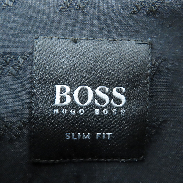 実際に弊社で買取させて頂いたHUGO BOSS/ヒューゴボス 総柄長袖シャツ スリムフィット/Sの画像 2枚目