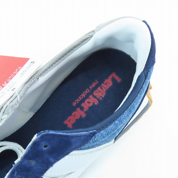 実際に弊社で買取させて頂いた【未使用】 LEVI'S×NEW BALANCE/リーバイス×ニューバランス ローカットスニーカー MS327LVA/26の画像 4枚目