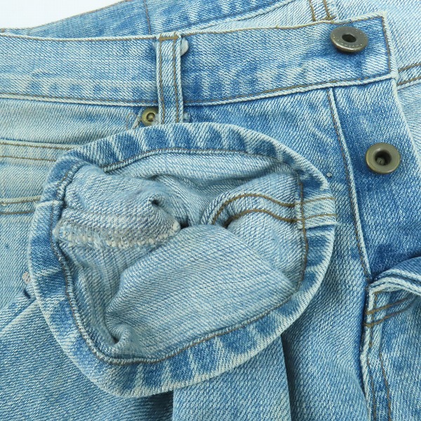 実際に弊社で買取させて頂いたHYSTERICS/ヒステリック  ダメージ加工 デニム 3AP-3713/Mの画像 2枚目