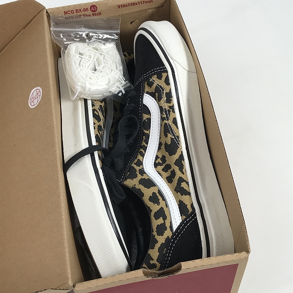 実際に弊社で買取させて頂いたVANS/バンズ OLD SKOOL 36 DX LEOPARD/オールドスクール スニーカー レオパード柄 VN0A54F39GI/26.5の画像 8枚目