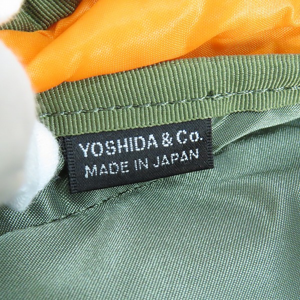 実際に弊社で買取させて頂いた(1)【未使用】PORTER/ポーター TANKER/タンカー WAIST BAG ウエストバッグ セージグリーン 622-76629の画像 5枚目