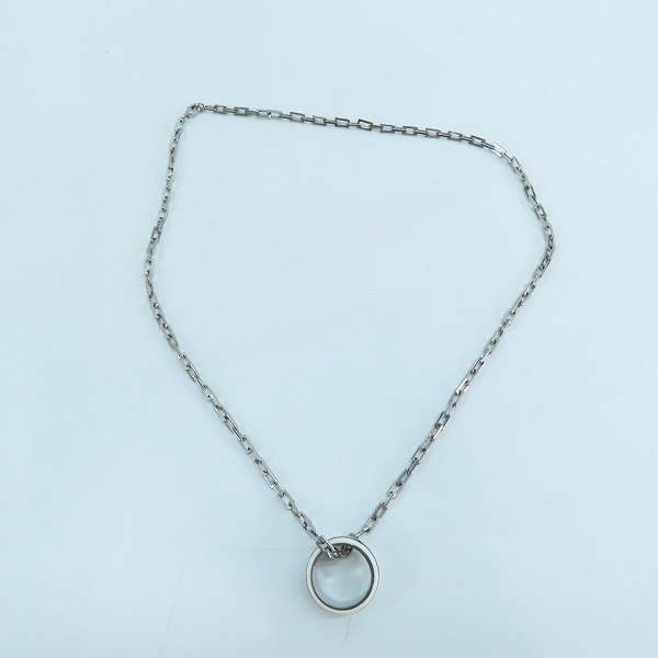 実際に弊社で買取させて頂いたEMPORIO ARMANI/エンポリオアルマーニ リングチャーム ネックレスの画像 8枚目