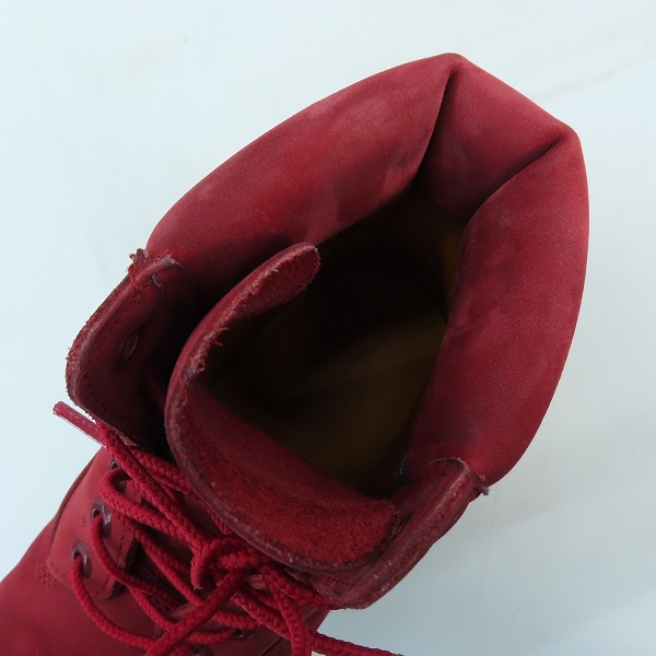 実際に弊社で買取させて頂いたTimberland/ティンバーランド 6インチプレミアムブーツ スウェード A1149 A0517/US8の画像 4枚目