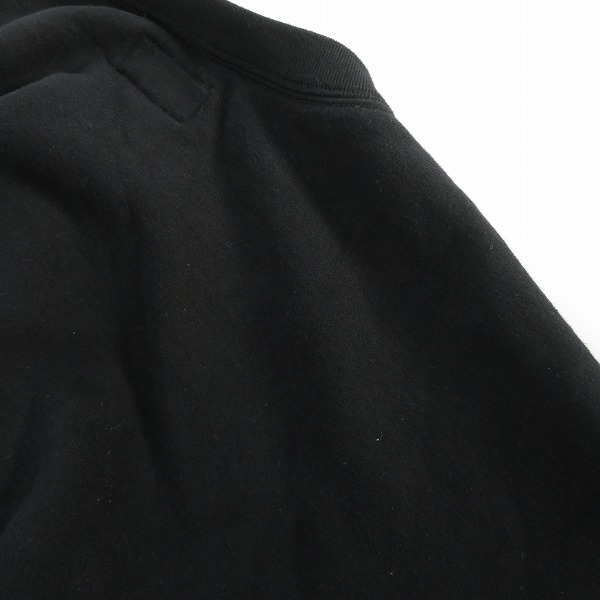 実際に弊社で買取させて頂いたDESCENDANT/ディセンダント クルーネックスウェット ブラック/3の画像 8枚目