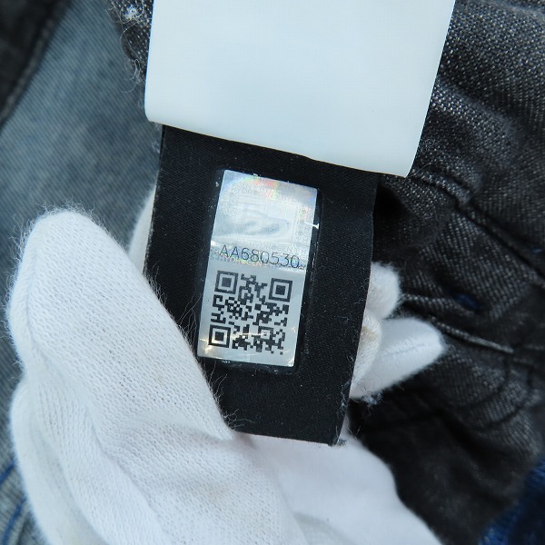 実際に弊社で買取させて頂いたHYDROGEN/ハイドロゲン ロゴワッペン デニムパンツ/31の画像 7枚目