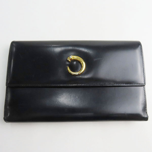 実際に弊社で買取させて頂いたCartier/カルティエ パンテール パテントレザー 二つ折り 長財布 ウォレット 