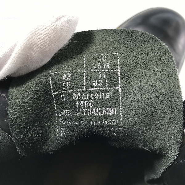 実際に弊社で買取させて頂いたDr.Martens/ドクターマーチン 10EYE BOOTS 10ホール ブーツ 1490/UK9の画像 5枚目