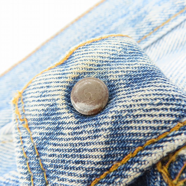 実際に弊社で買取させて頂いた【難あり】Levi's/リーバイス 501 ヴィンテージ 刻印6  ボタンフライ デニムパンツ/35の画像 5枚目