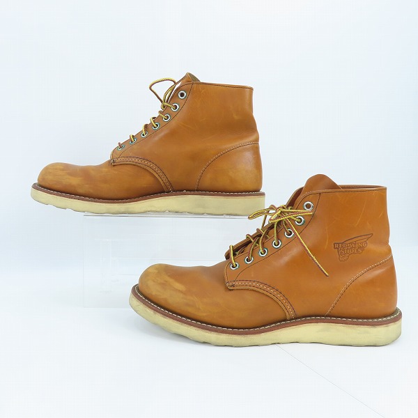 実際に弊社で買取させて頂いたRED WING/レッドウィング アイリッシュセッター プレーントゥ 9107 8.5Dの画像 3枚目