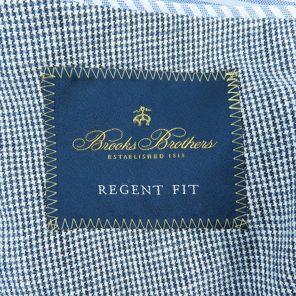 実際に弊社で買取させて頂いたBrooks brothers/ブルックスブラザーズ REGENT FIT/リージェント フィット テーラードジャケット/44の画像 2枚目