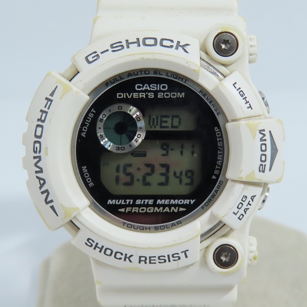 実際に弊社で買取させて頂いたG-SHOCK/Gショック FROGMAN/フロッグマン 第6回 イルクジ タフソーラー GW-206K-7JR
