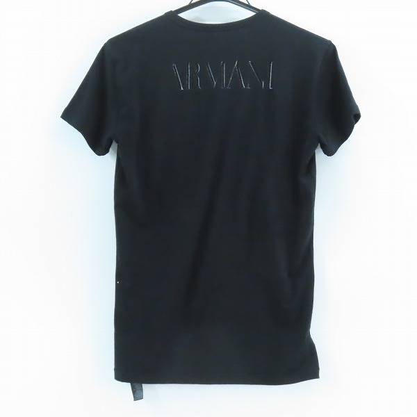 実際に弊社で買取させて頂いたEMPORIO ARMANI/エンポリオアルマーニ ロゴプリント 半袖 Tシャツ/Mの画像 1枚目