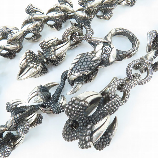 実際に弊社で買取させて頂いたBloody Mary/ブラッディマリー Silver Creature インフィニットタローン ウォレットチェーン