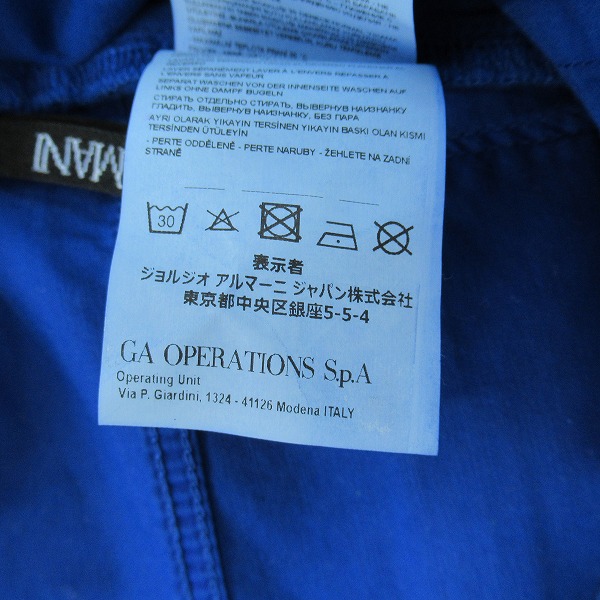 実際に弊社で買取させて頂いたEMPORIO ARMANI/エンポリオアルマーニ Slim Fit デニムパンツ 3G1J06 1NEDZ/30×32の画像 6枚目