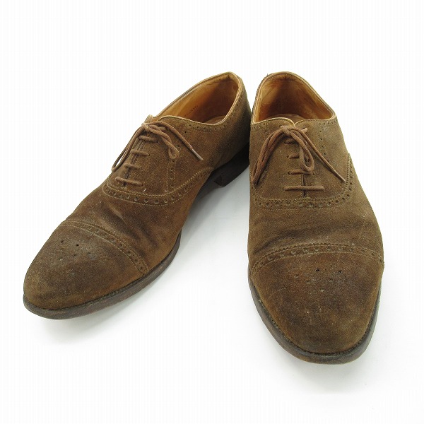 実際に弊社で買取させて頂いたJOHN LOBB/ジョンロブ SEYMOUR/セイムール スエード レザー シューズ 9016/10D