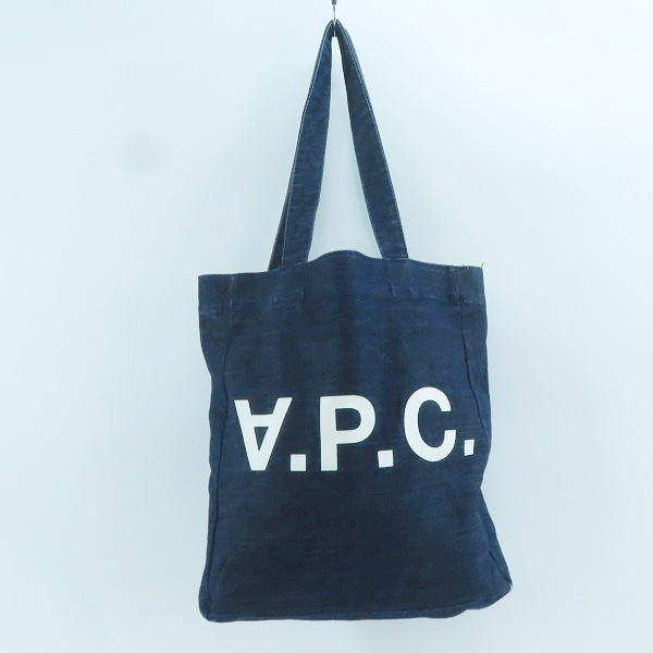 実際に弊社で買取させて頂いたA.P.C./アーペーセー デニム トートバッグ