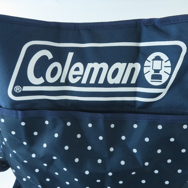 実際に弊社で買取させて頂いた【おまとめ3点】Coleman/コールマン リゾートチェア ネイビードット 2000026736の画像 3枚目