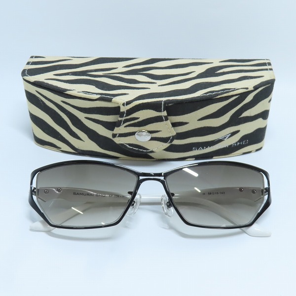 実際に弊社で買取させて頂いたSAMURAI SHO/サムライ翔 サングラス/アイウェア SP-006 Y11の画像 8枚目