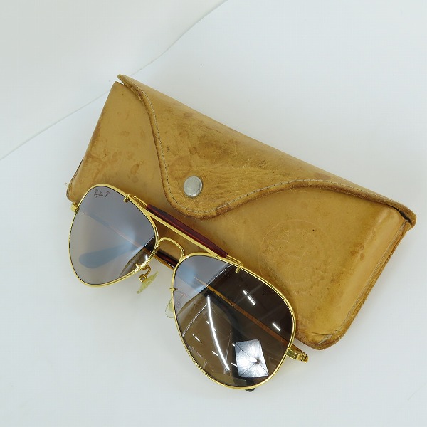 実際に弊社で買取させて頂いたRayBan/レイバン 2005年限定復刻 PREMIUM METAL RB8028-001Kの画像 9枚目