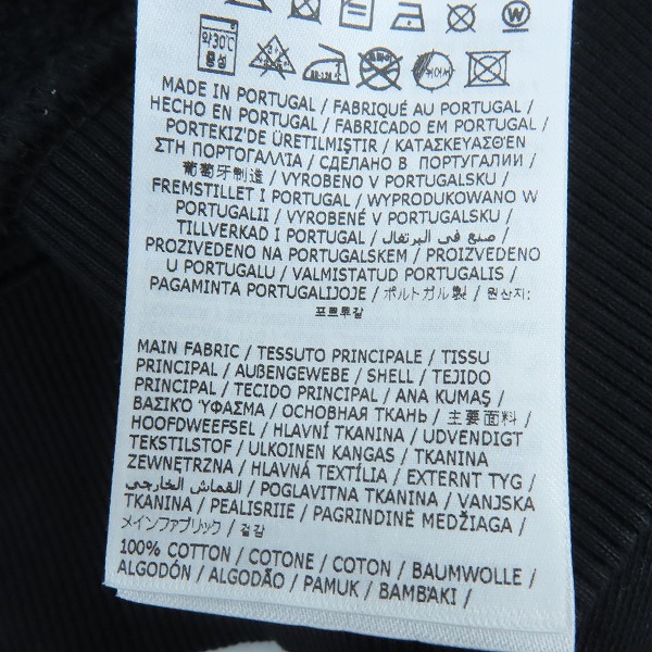 実際に弊社で買取させて頂いたMM6 Maison Margiela/エムエム6 マルタンマルジェラ ロゴ パーカー S52GU0191/Lの画像 6枚目