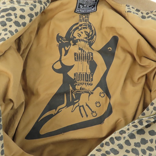 実際に弊社で買取させて頂いたHYSTERIC GLAMOUR/ヒステリックグラマー 22SS CHEETAH柄 カップショルダー ジャケッ02221AB05/Mの画像 3枚目