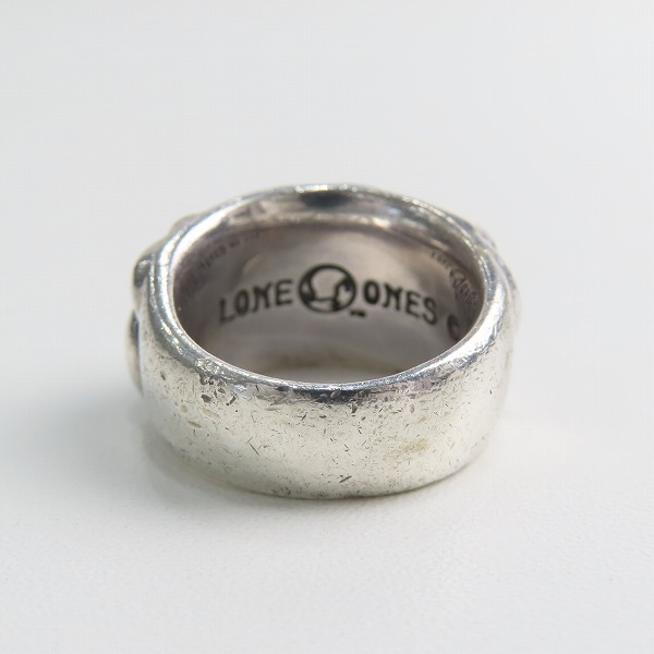 実際に弊社で買取させて頂いたLONE ONES/ロンワンズ Cosmic Union Ring/コスミックユニオンリング w/2ルビー 18号の画像 3枚目