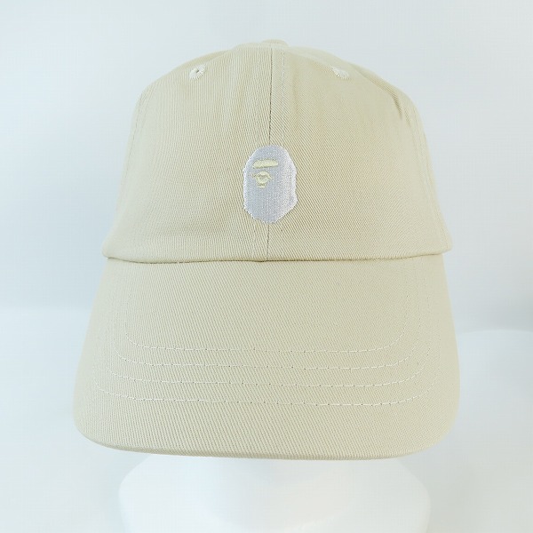 実際に弊社で買取させて頂いたA BATHING APE/アベイシングエイプ APE HEAD ONE POINT PANEL CAP キャップ Fの画像 1枚目