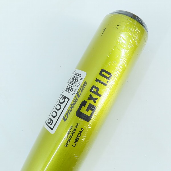 実際に弊社で買取させて頂いた【未開封】MIZUNO/ミズノ 一般硬式用バット/野球用 グローバルエリート GxP 1.0 ミドルバランス 1CJMH121の画像 1枚目